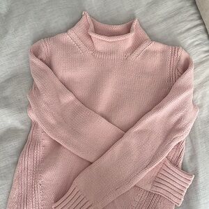 J.crew 100% cotton rollneck sweater